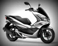 Honda PCX 125 2017 3 motorbike A4 Photo Print