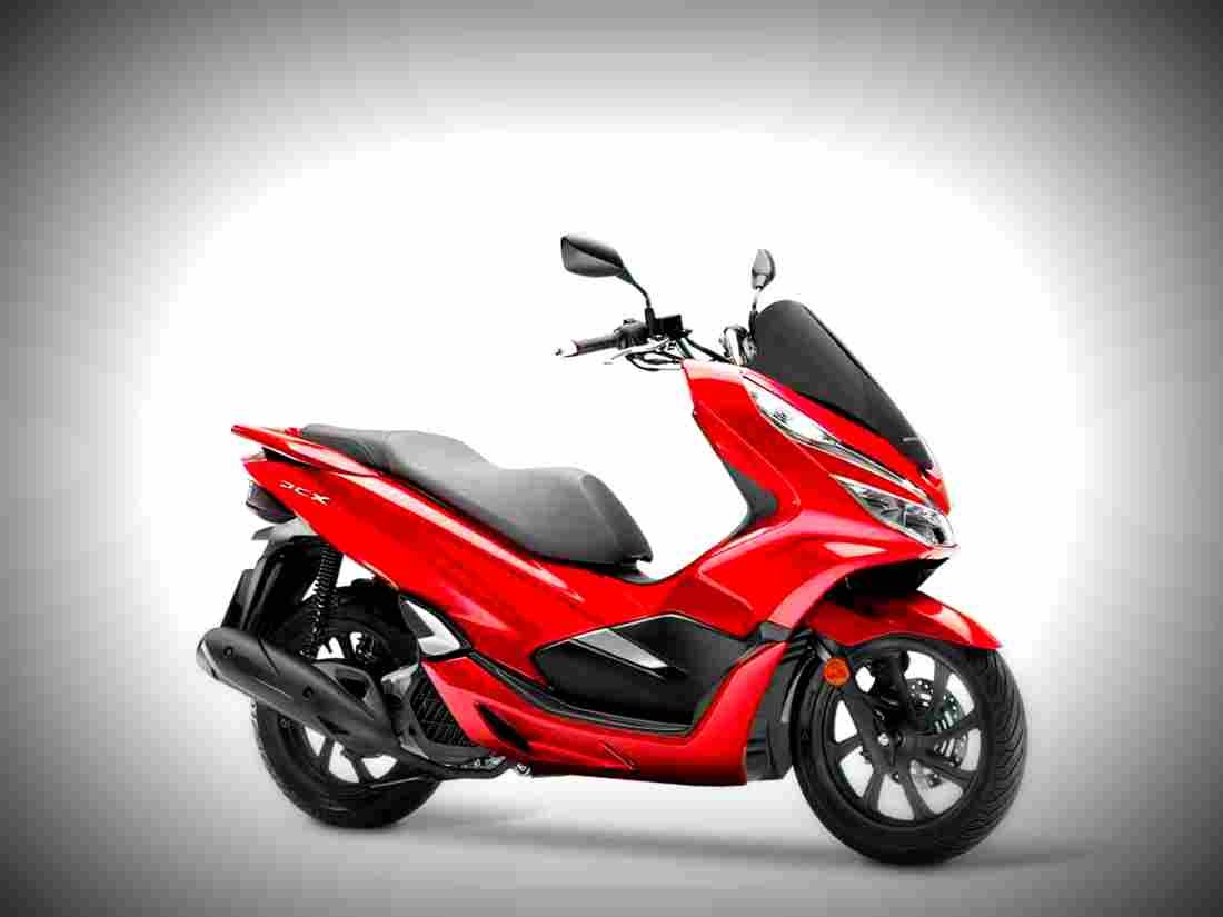 Honda PCX 125 2018 1 motorbike A4 Photo Print