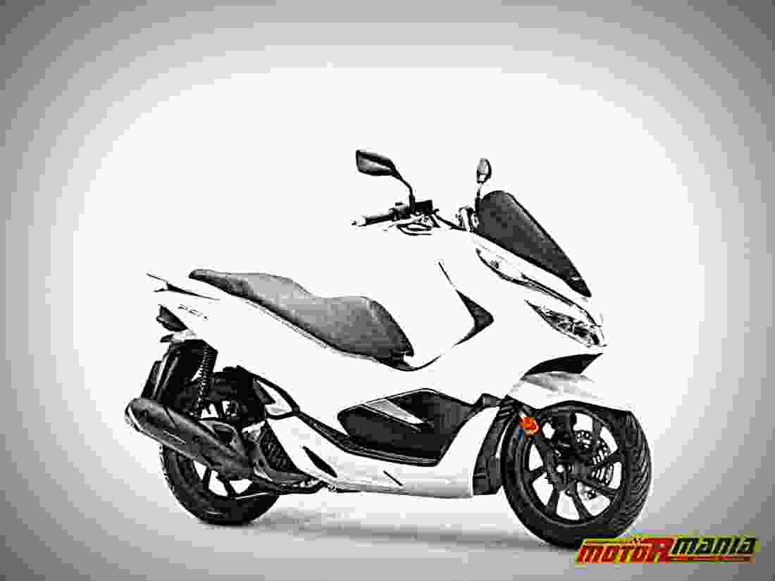Honda PCX 125 2018 2 motorbike A4 Photo Print