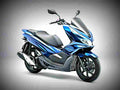 Honda PCX 125 2018 3 motorbike A4 Photo Print
