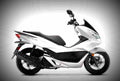Honda PCX150 2017 2 motorbike A4 Photo Print