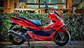 Honda PCX150 2018 1 motorbike A4 Photo Print