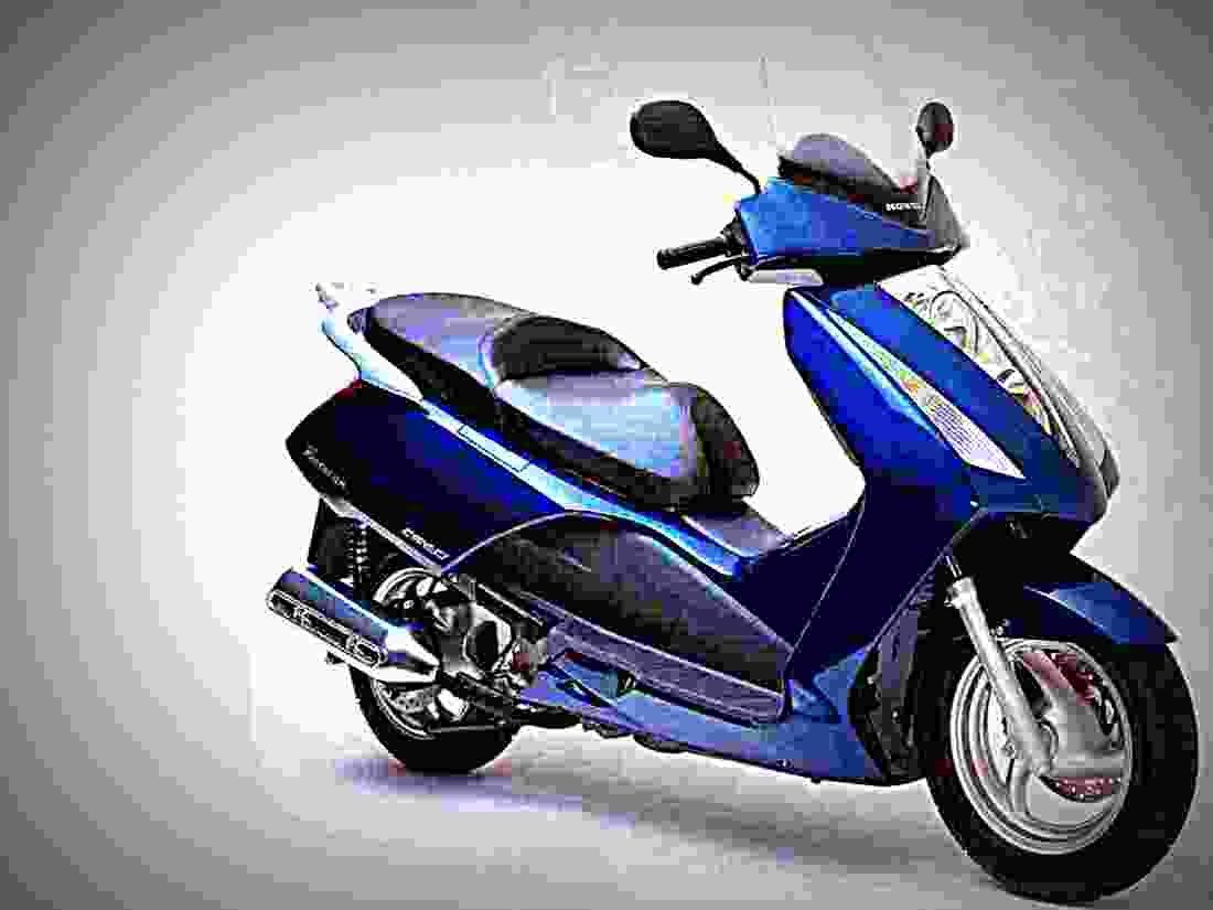 Honda Pantheon FES 150 2006 1 motorbike A4 Photo Print