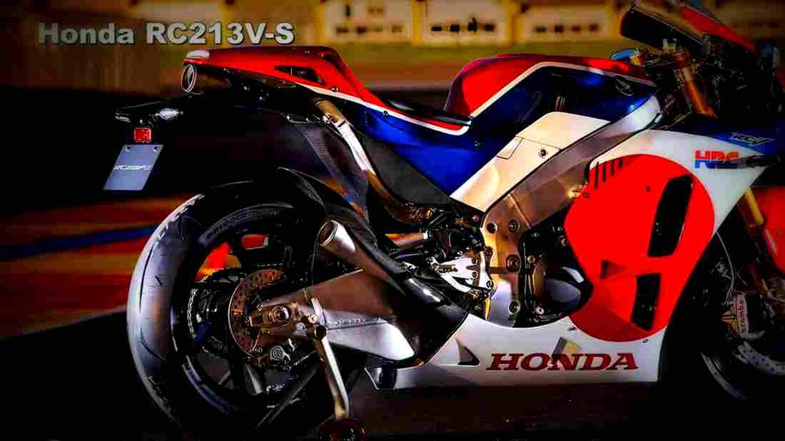 Honda RC213V S 2017 4 motorbike A4 Photo Print