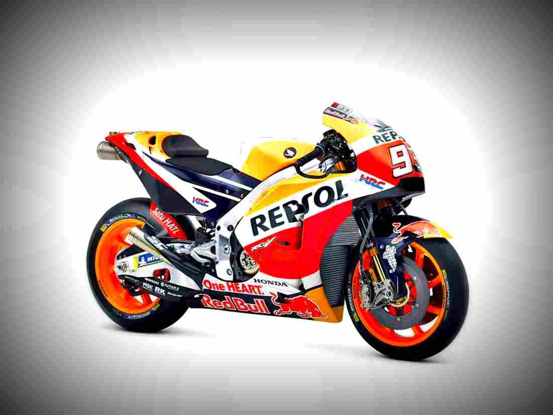 Honda RC213V S 2018 3 motorbike A4 Photo Print