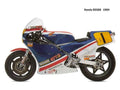 Honda RS500 1984 motorbike A4 Photo Print