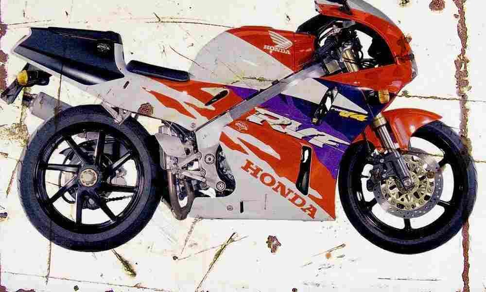 Honda RVF400 1996 Aged Vintage A4 Photo Print