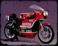 Honda Rcb 0000 77 Motorbike Vintage Aged A4 Photo Print