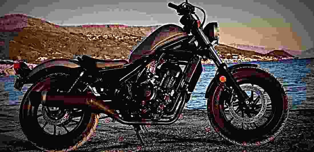 Honda Rebel 300 2017 1 motorbike A4 Photo Print