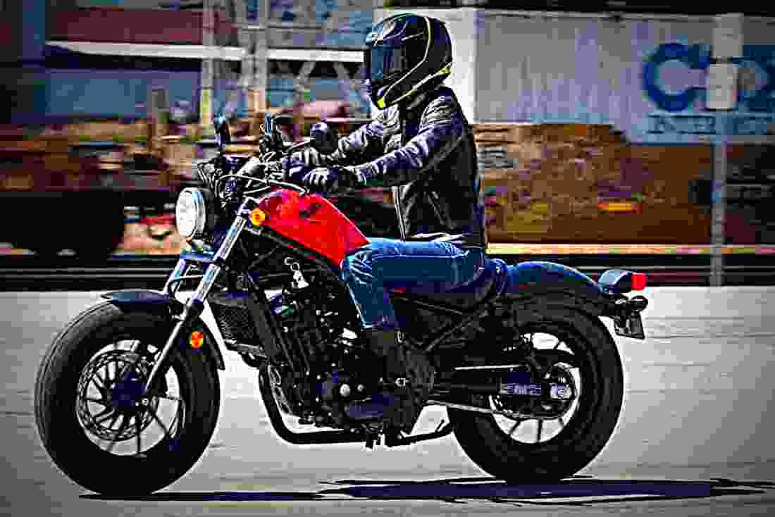 Honda Rebel 300 2017 4 motorbike A4 Photo Print