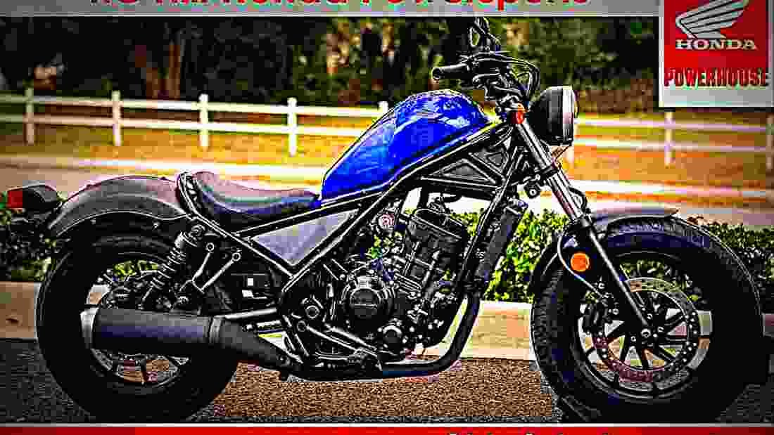 Honda Rebel 300 2018 3 motorbike A4 Photo Print