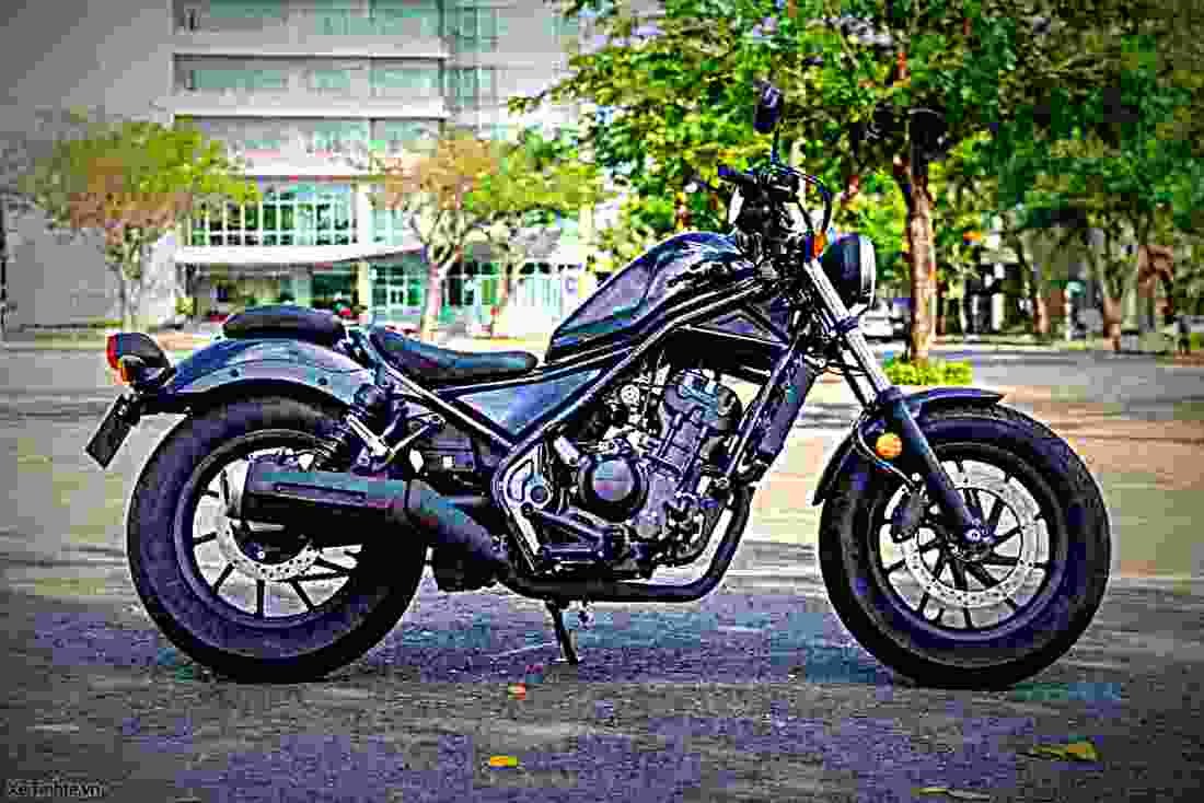 Honda Rebel 300 ABS 2018 1 motorbike A4 Photo Print