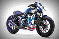 Honda Rebel 500 2017 3 motorbike A4 Photo Print