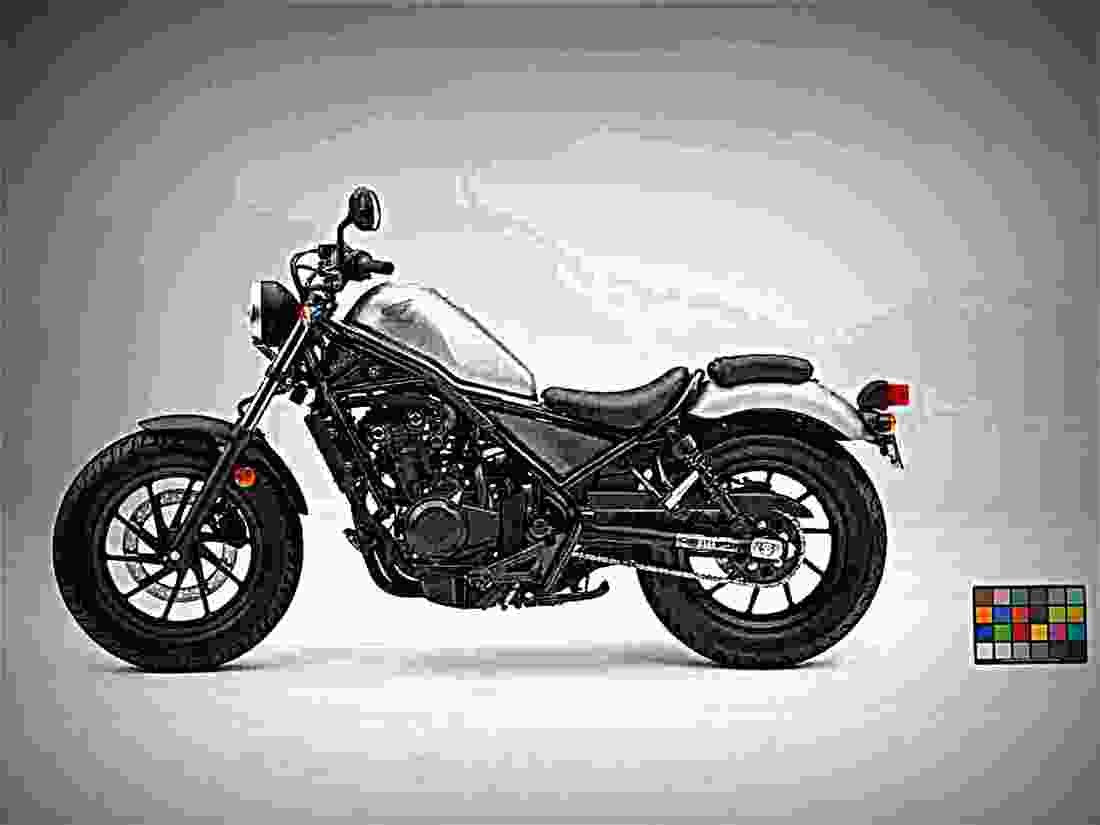 Honda Rebel 500 2017 4 motorbike A4 Photo Print