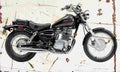 Honda Rebel250 2006 Aged Vintage A4 Photo Print