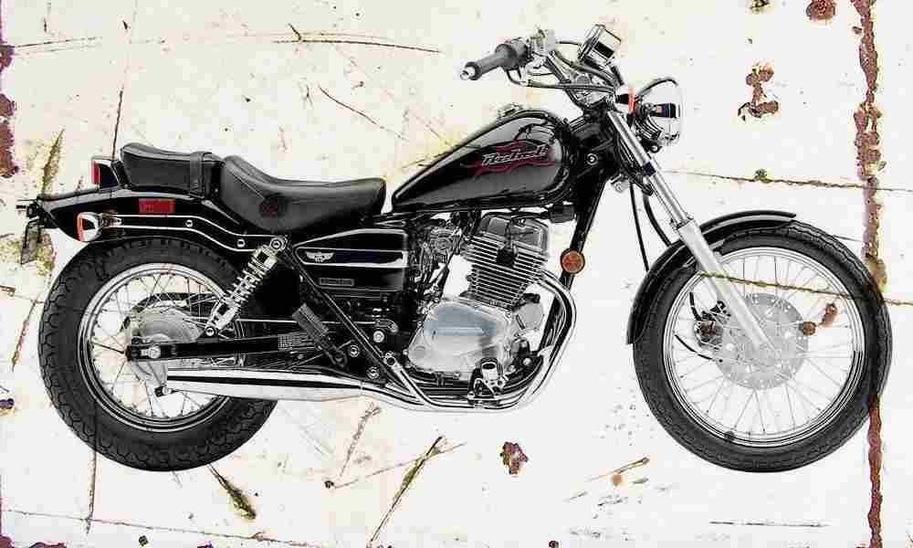 Honda Rebel250 2006 Aged Vintage A4 Photo Print