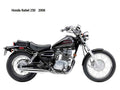 Honda Rebel250 2006 motorbike A4 Photo Print