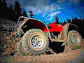 Honda Rincon 2006 1 motorbike A4 Photo Print