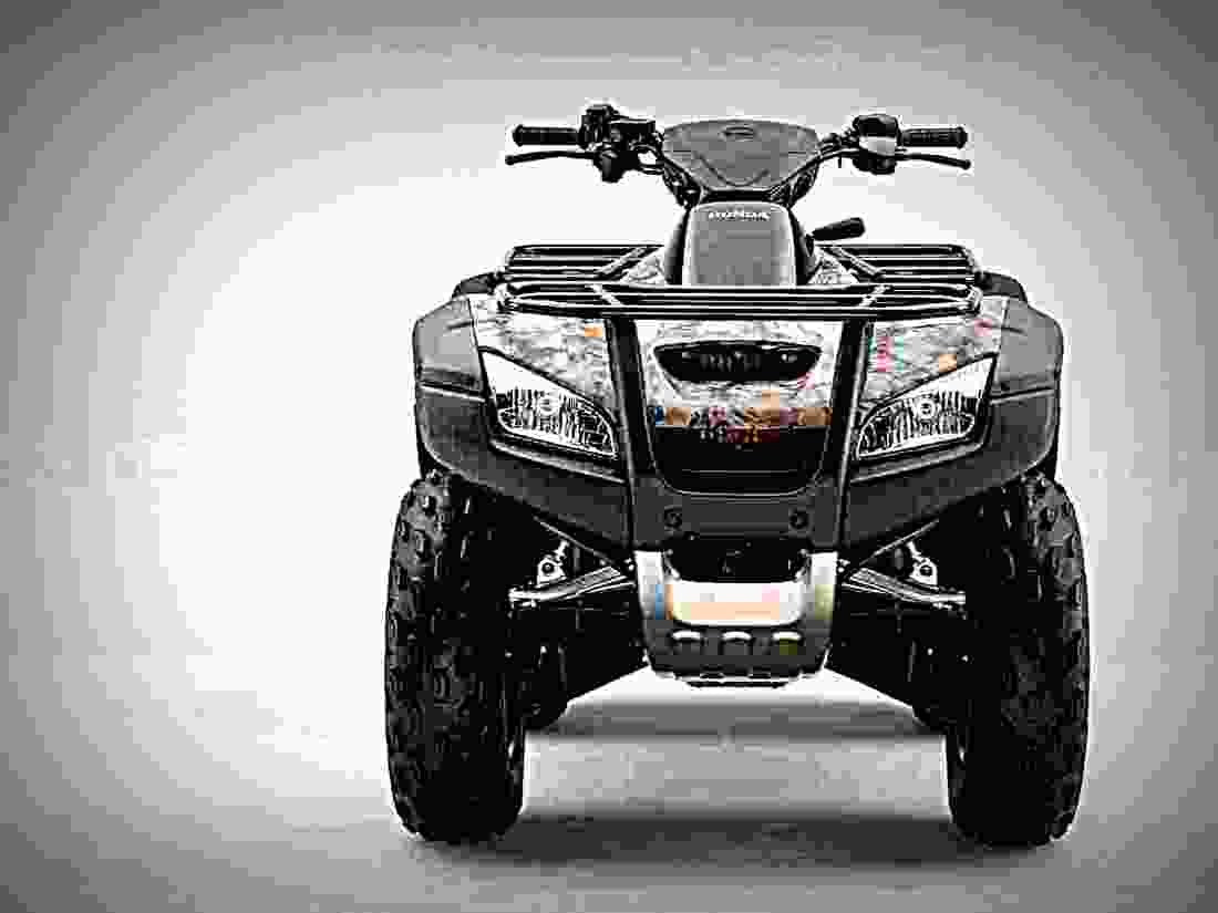 Honda Rincon 2006 2 motorbike A4 Photo Print