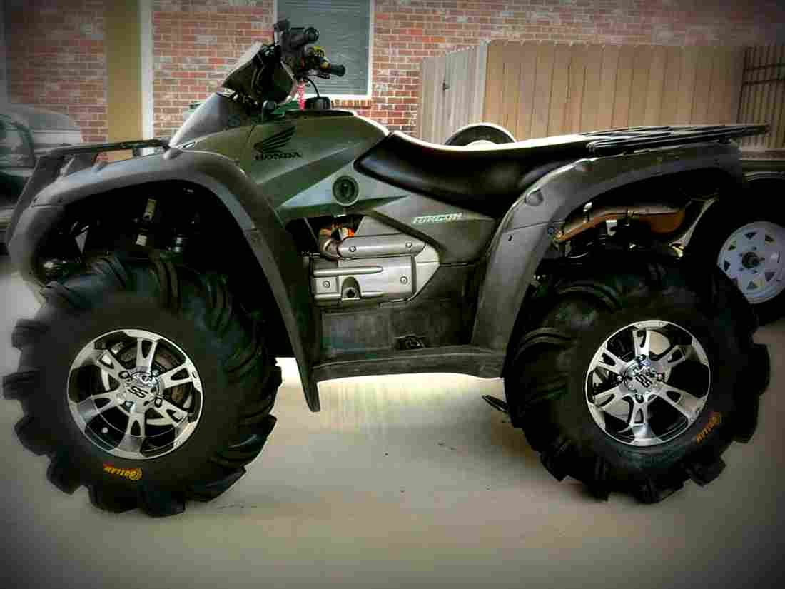 Honda Rincon 2006 4 motorbike A4 Photo Print