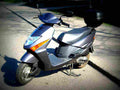 Honda SCV100 Lead 2007 6 motorbike A4 Photo Print