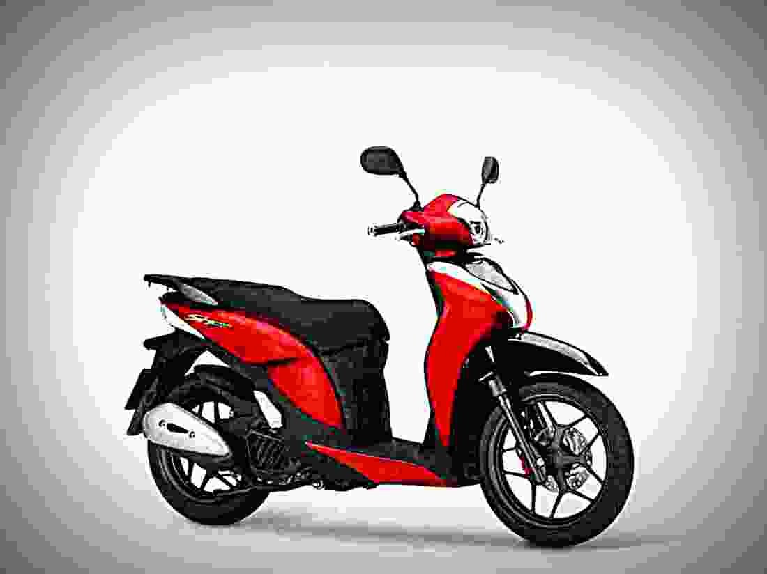 Honda SH Mode 125 2017 1 motorbike A4 Photo Print