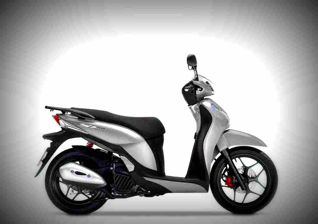 Honda SH Mode 125 2017 2 motorbike A4 Photo Print