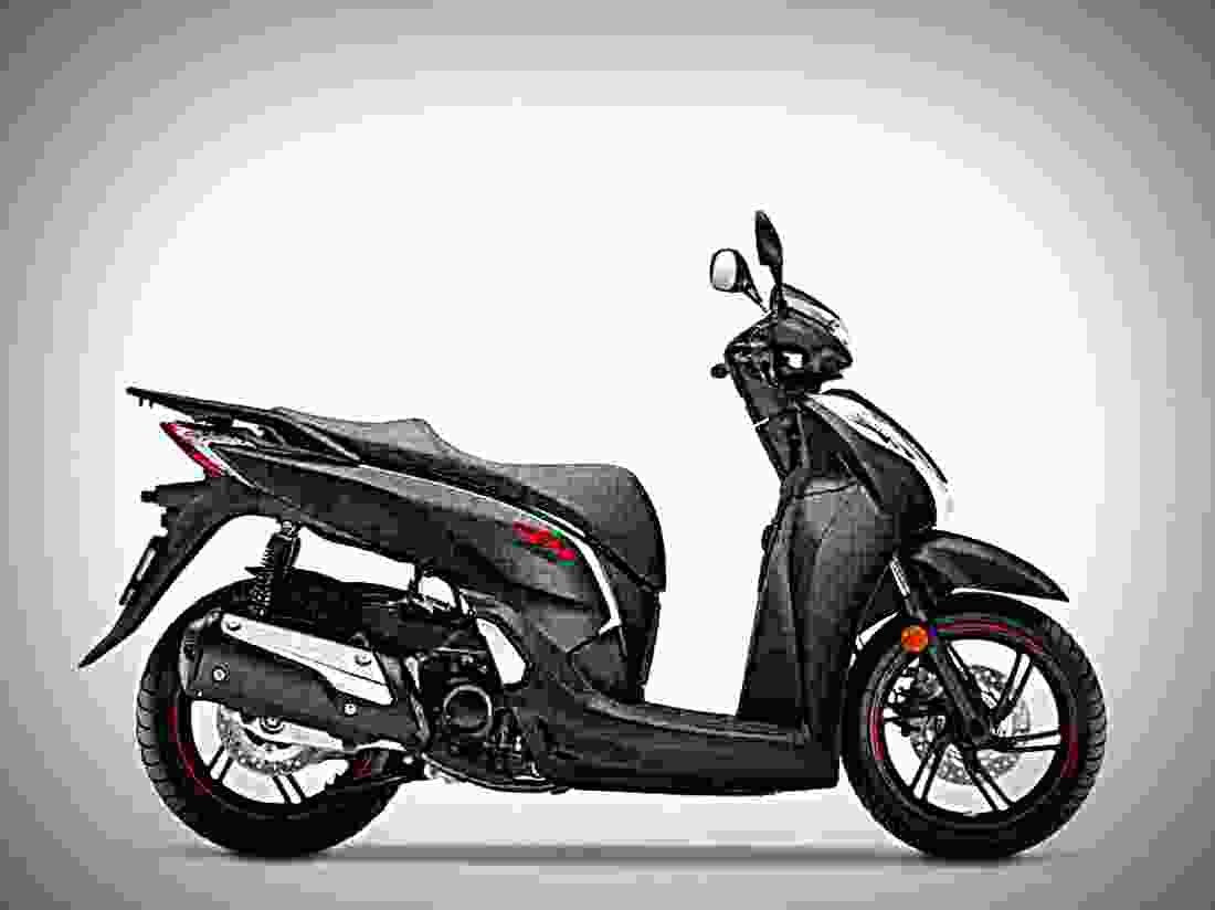 Honda SH Mode 125 2017 3 motorbike A4 Photo Print