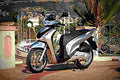 Honda SH125i 2009 1 motorbike A4 Photo Print