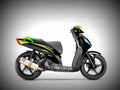 Honda SH125i 2009 5 motorbike A4 Photo Print