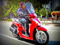 Honda SH300i 2018 2 motorbike A4 Photo Print