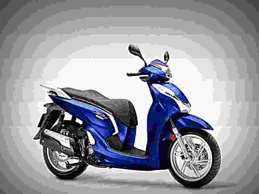 Honda SH300i 2019 1 motorbike A4 Photo Print