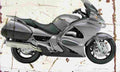 Honda ST1300 PanEuropean 2002 Aged Vintage A4 Photo Print