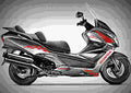 Honda SW T400 SW T400 1 motorbike A4 Photo Print