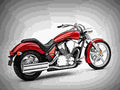 Honda Sabre ABS 2017 3 motorbike A4 Photo Print