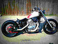 Honda Shadow 125 2002 4 motorbike A4 Photo Print