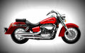 Honda Shadow Aero 2017 1 motorbike A4 Photo Print