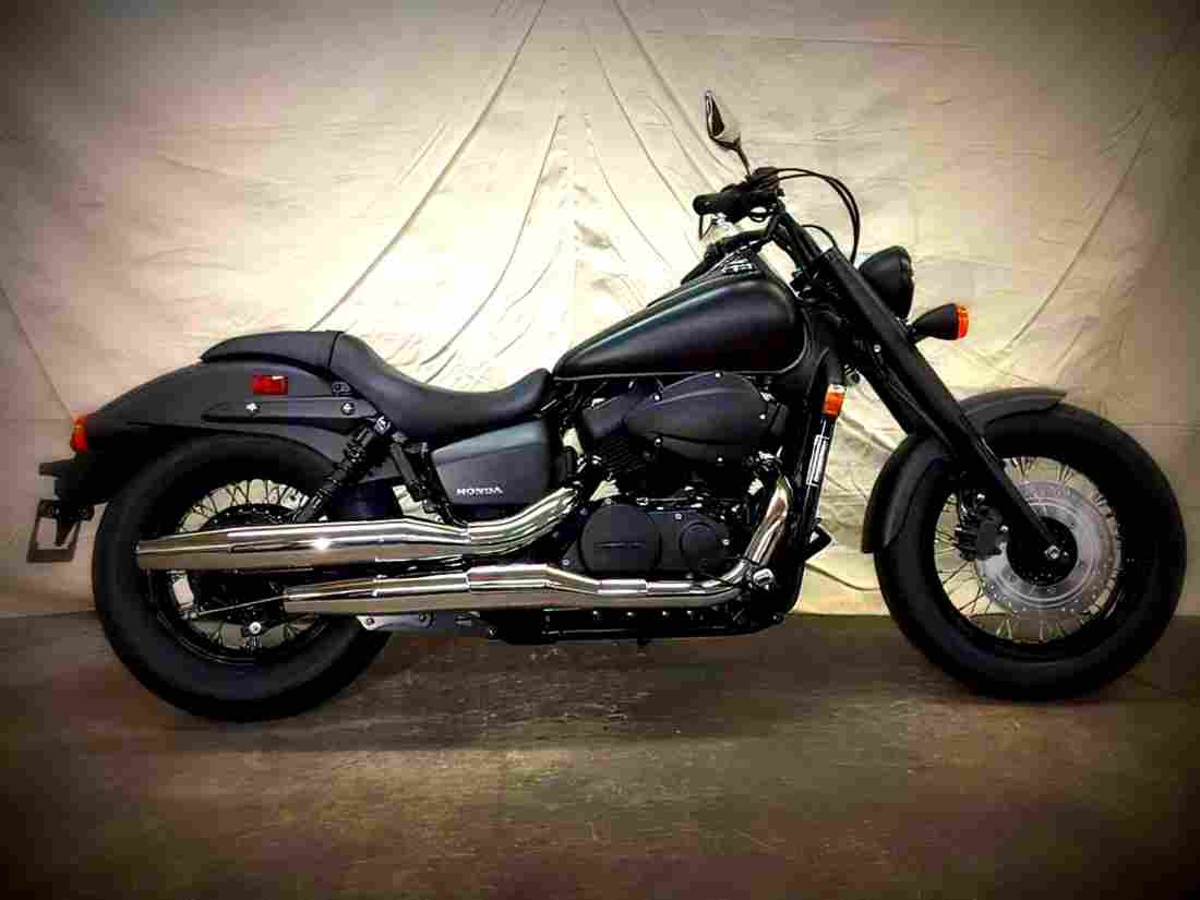 Honda Shadow Phantom 2017 3 motorbike A4 Photo Print