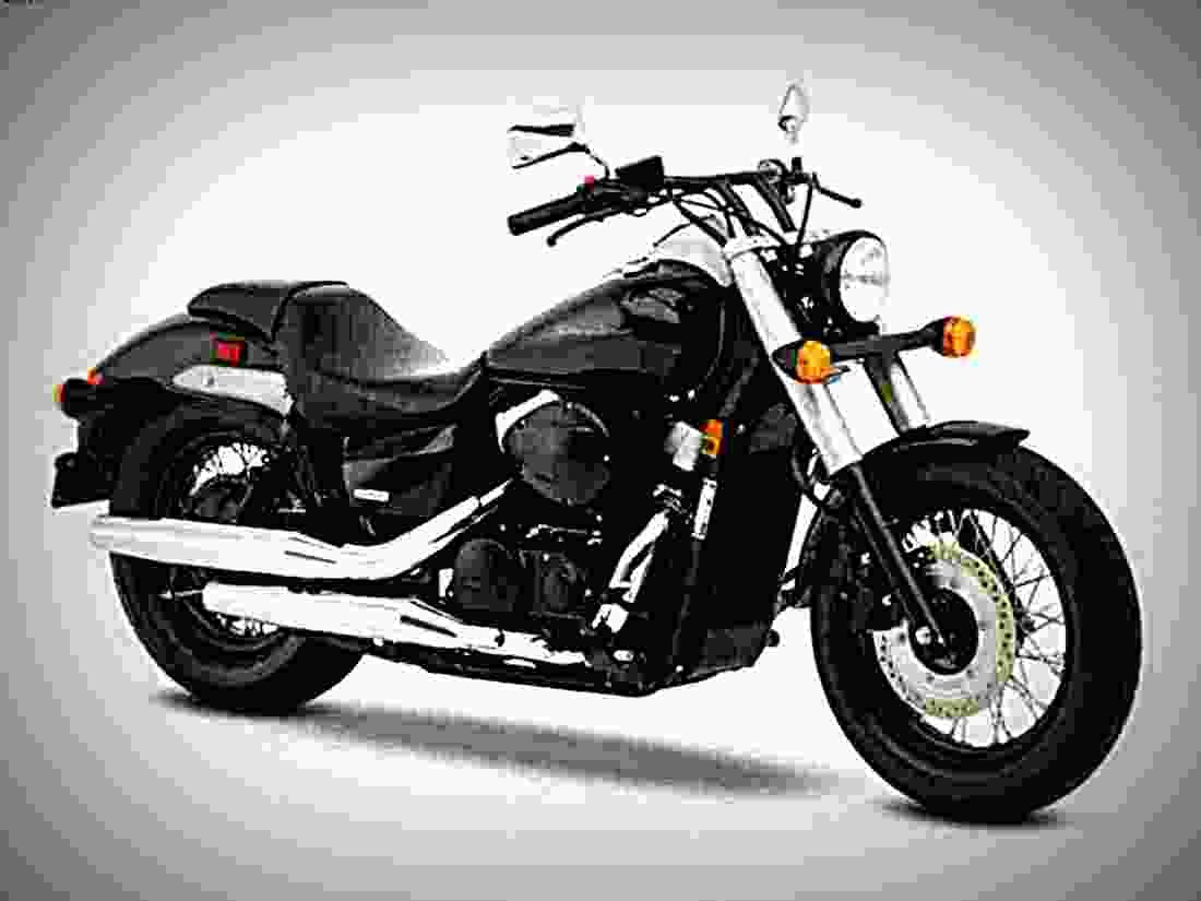 Honda Shadow Phantom 2017 4 motorbike A4 Photo Print