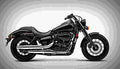 Honda Shadow Phantom 2018 1 motorbike A4 Photo Print