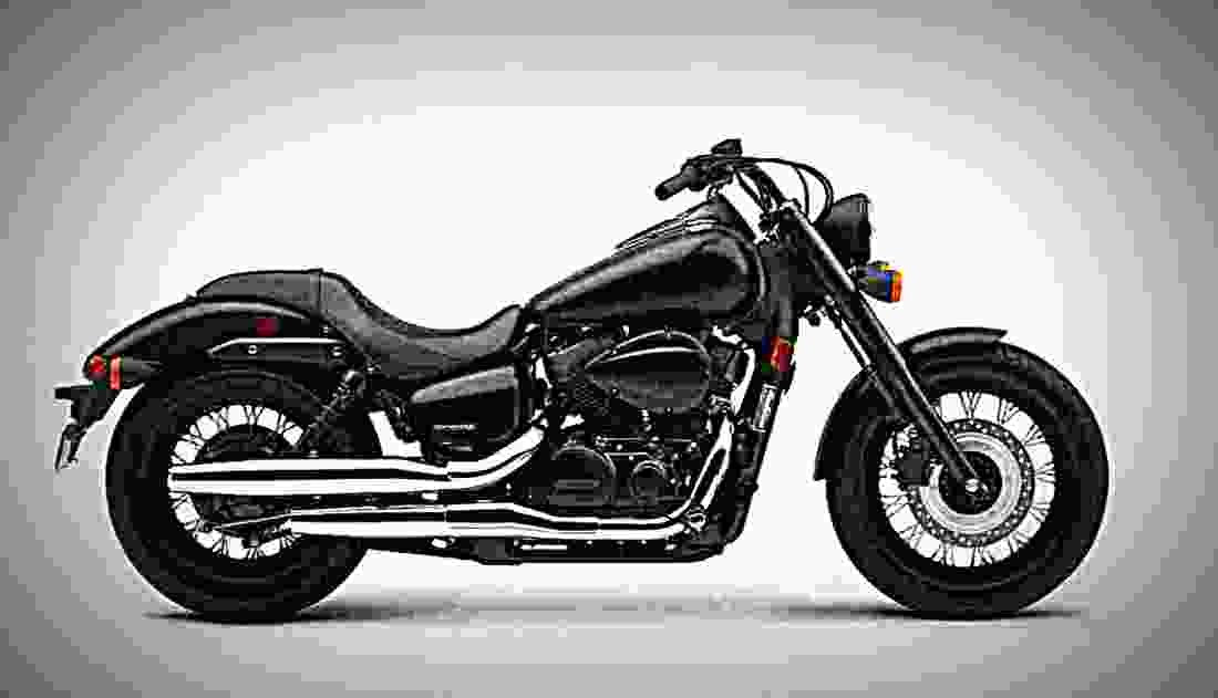 Honda Shadow Phantom 2018 1 motorbike A4 Photo Print