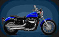 Honda Shadow RS 2017 1 motorbike A4 Photo Print