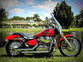 Honda Shadow Spirit 750 2017 1 motorbike A4 Photo Print