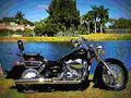 Honda Shadow Spirit 750 2017 3 motorbike A4 Photo Print