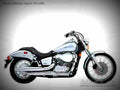 Honda Shadow Spirit 750 ABS 2017 1 motorbike A4 Photo Print