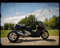 Honda Silverwing Trike Kit 3 Motorbike Vintage Aged A4 Photo Print