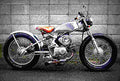 Honda Solo Solo 1 motorbike A4 Photo Print