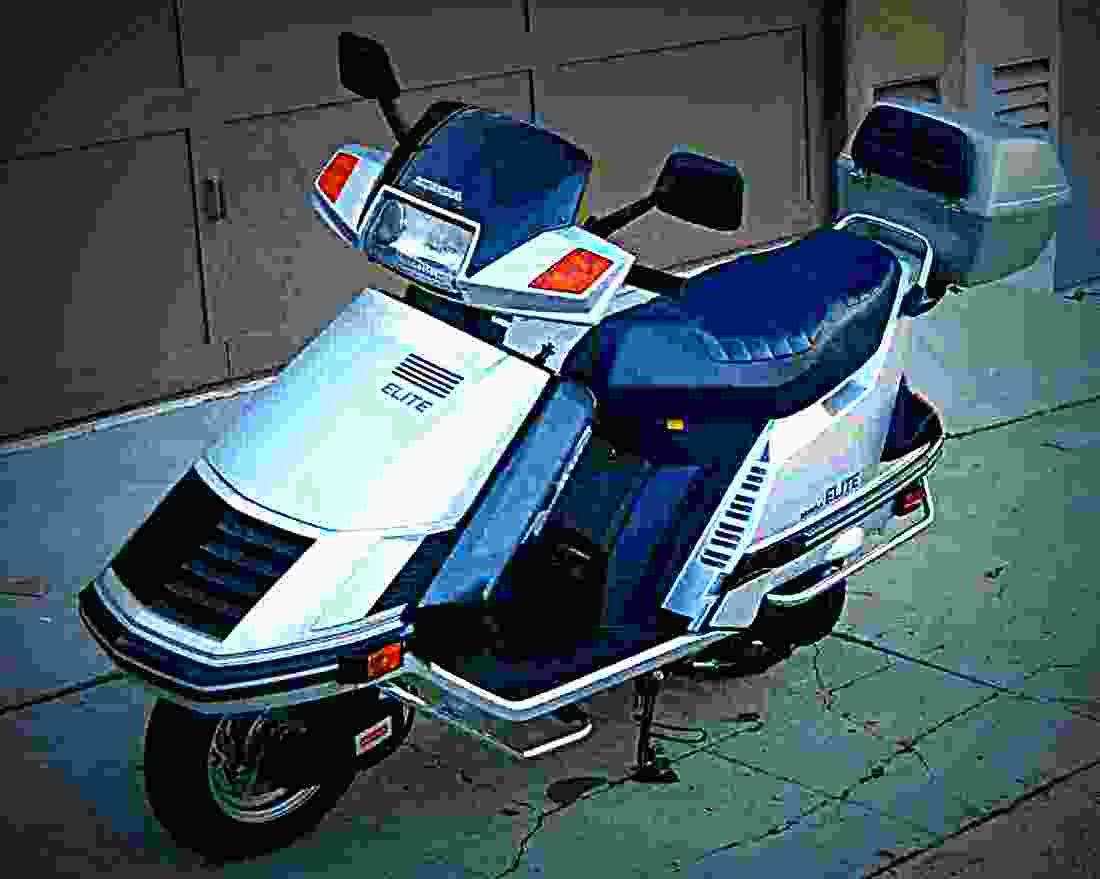 Honda Spacy Spacy 125 5 motorbike A4 Photo Print