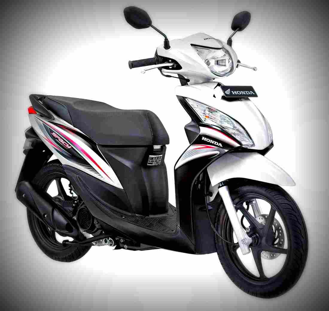 Honda Spacy Spacy 125 6 motorbike A4 Photo Print