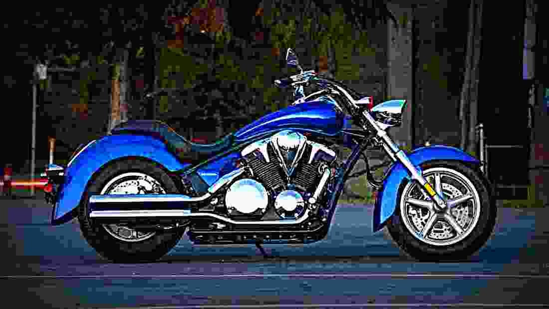 Honda Stateline ABS 2018 2 motorbike A4 Photo Print
